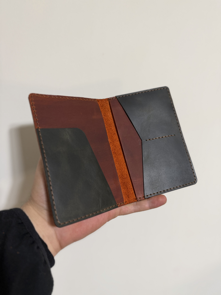 SUENS CRAFT Deri Pasaportluk Cüzdan