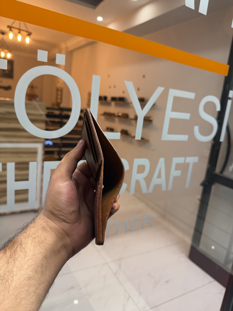 SUENS CRAFT LEATHER Nakit kısımlı cüzdan