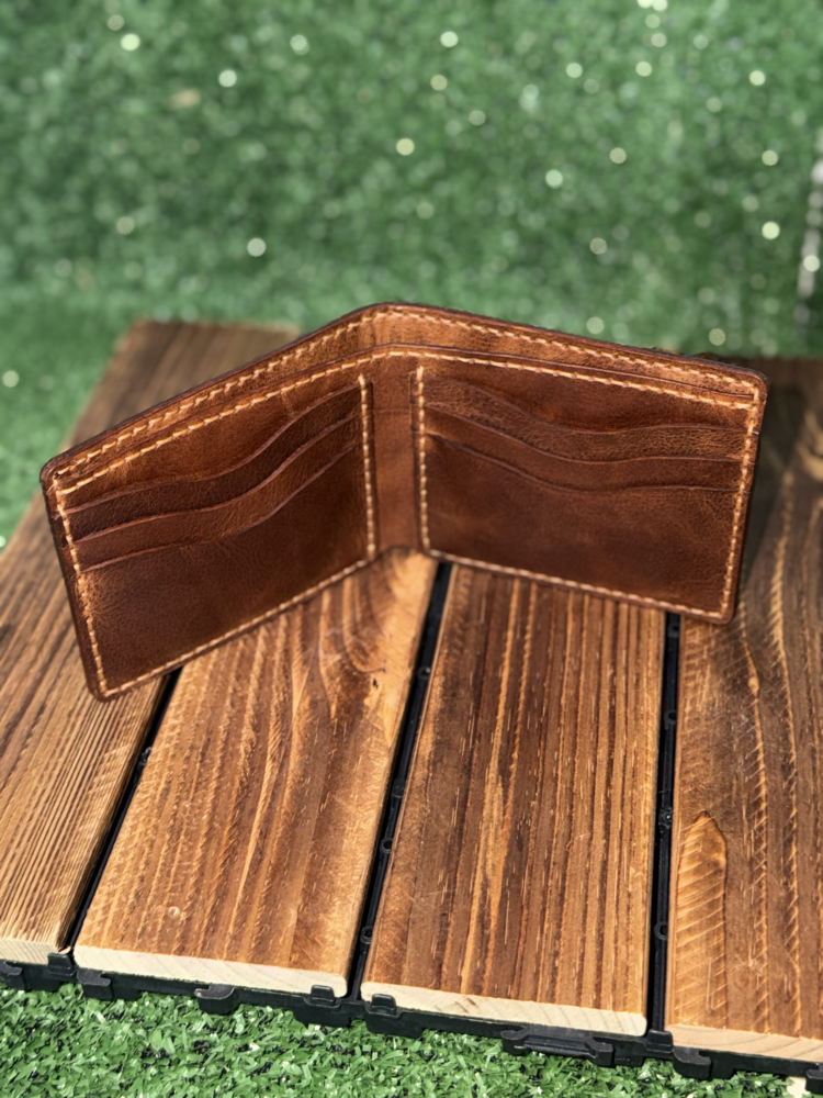 SUENS CRAFT El Yapımı Gerçek Deri Klasik Erkek Cüzdanı