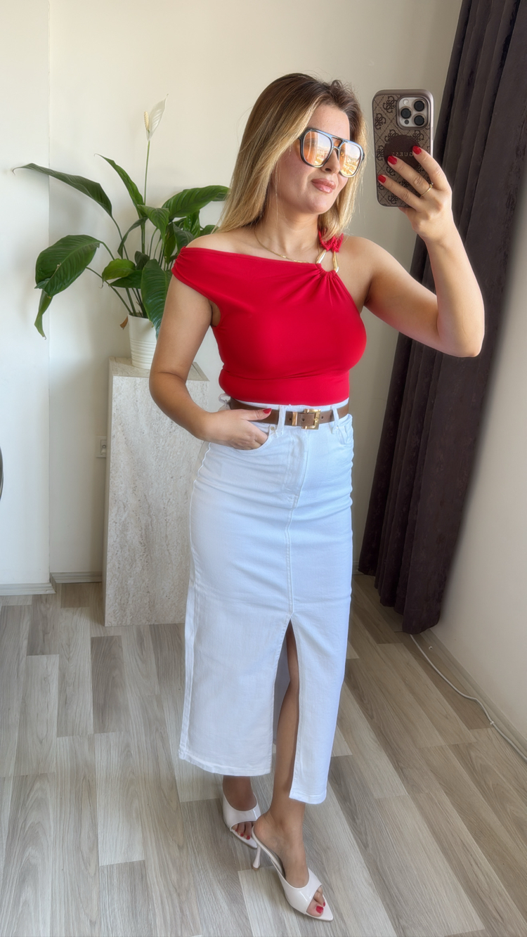 YUMUŞACIK DOKULU BLUZ