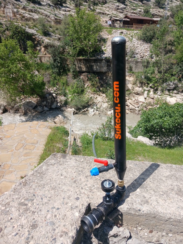 Kamuran Su Koçu (KMR-RP6) Pompası (Ram Pump) - Elektriksiz ve Yakıtsız Su Pompası
