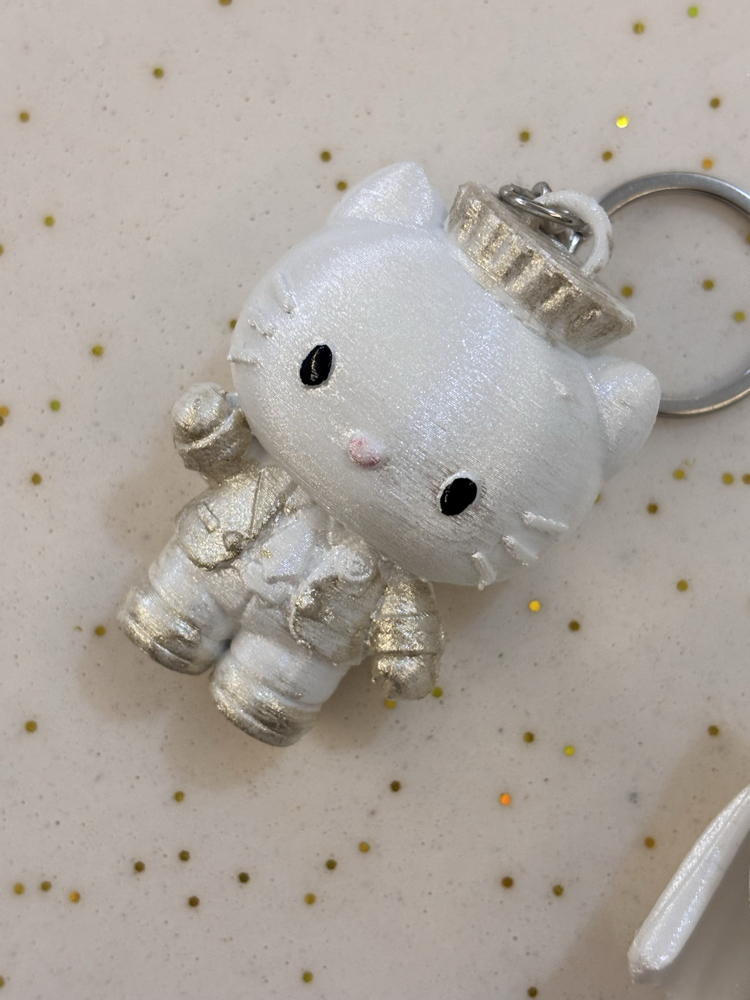 Hello kitty ikili anahtarlık Charm