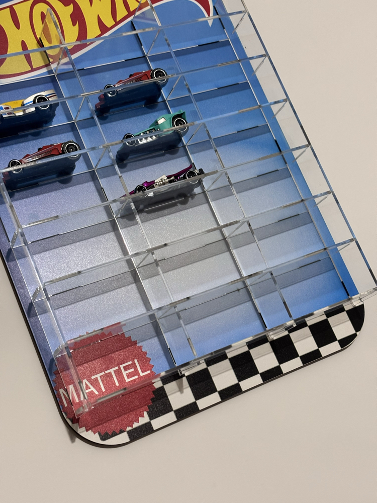 Kişiye özel isimli Hot wheels çerçeve(arabasız 