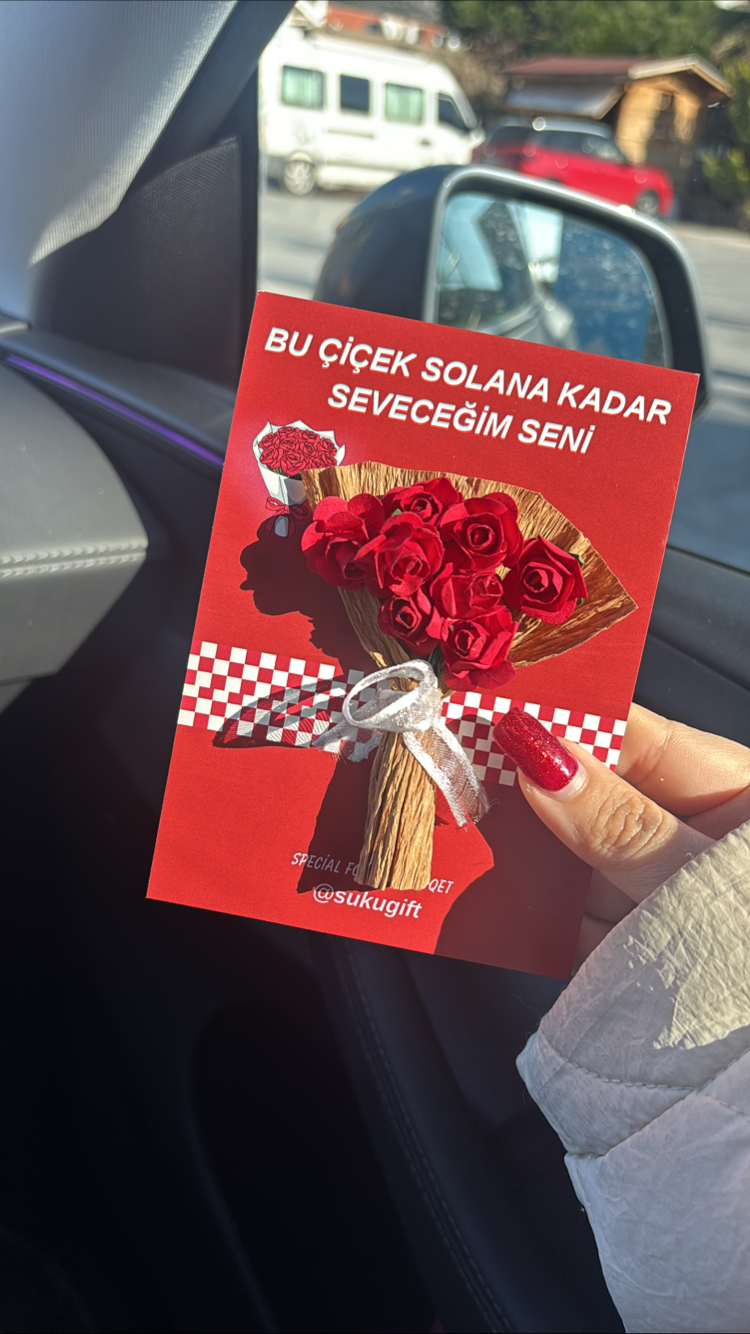 Bu çiçek solana kadar seveceğim seni flowers