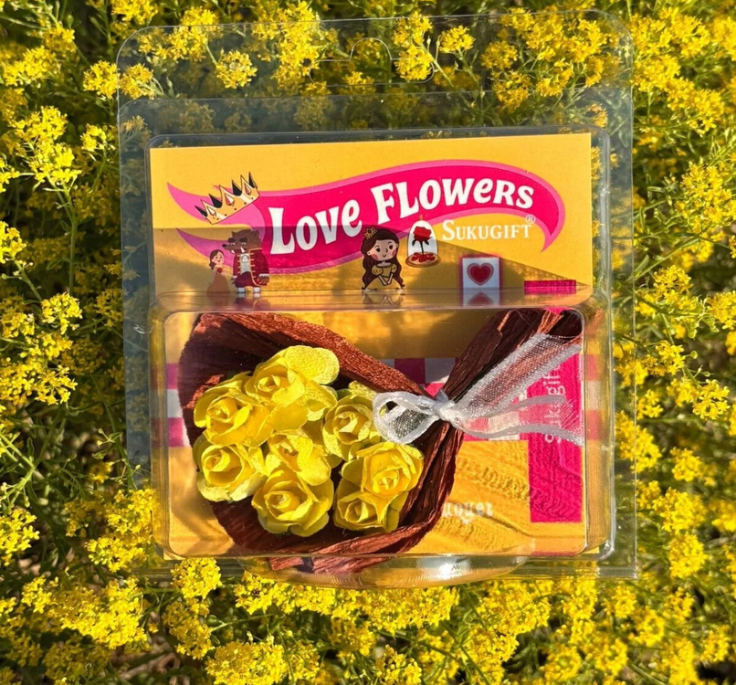 Love Flowers Hediyelik Çiçek Hot Tarz Wheels Buket