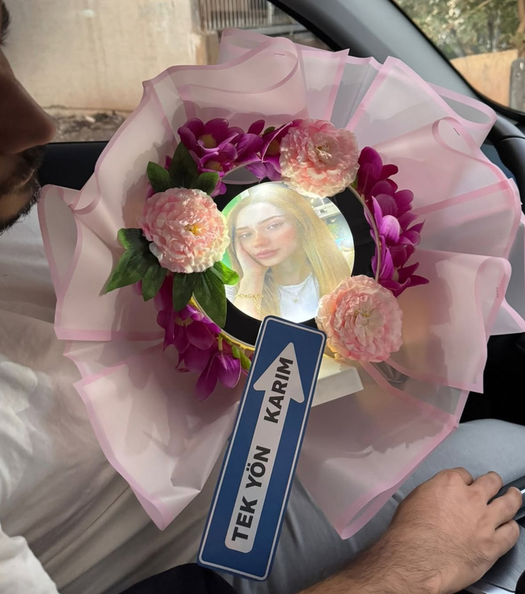 Kişiye özel fotoğraflı buket 
