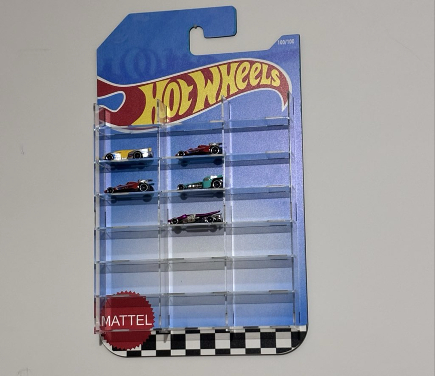Kişiye özel isimli Hot wheels çerçeve(arabasız 