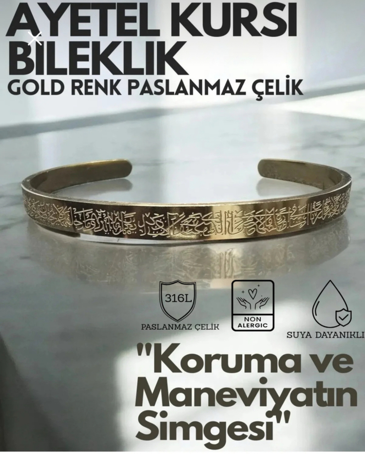 Ayetel kürsi bileklik 