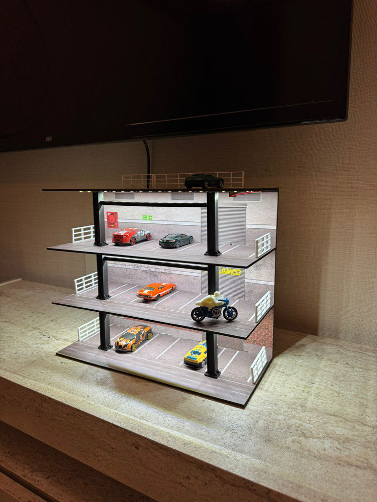 Led ışıklı Otopark(arabasız)
