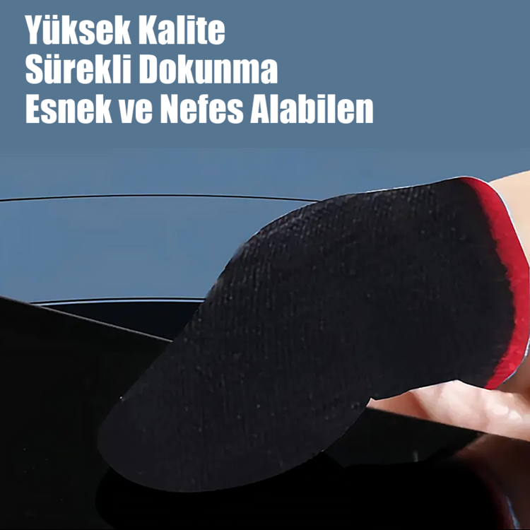 Oyuncu Parmaklık Eldiveni - Fiber Oyuncu Eldiveni - Anti-ter Parmaklık