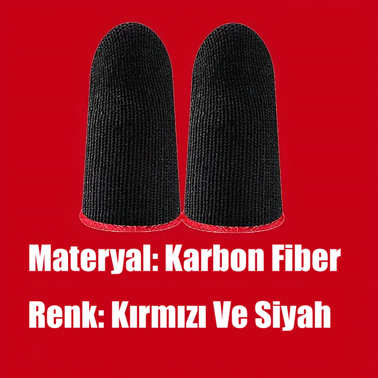 Oyuncu Parmaklık Eldiveni - Fiber Oyuncu Eldiveni - Anti-ter Parmaklık
