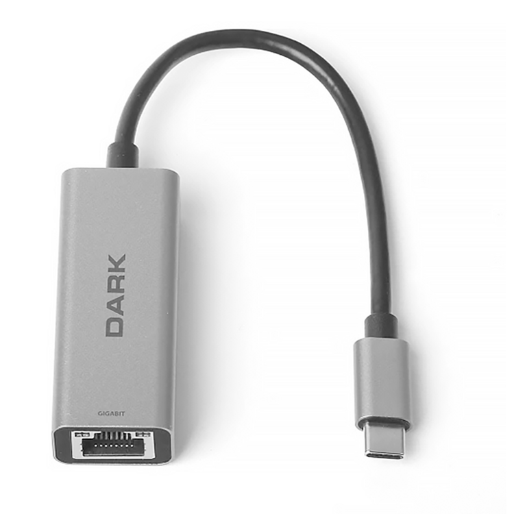 Dark USB 3.1 Type-C Gigabit 10/100/1000 Ethernet Dönüştürücü Adaptör