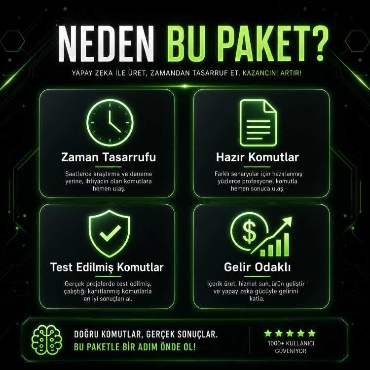 Online Çalışmaya Başlamak İsteyenler İçin 50 Hazır ChatGPT Promptu