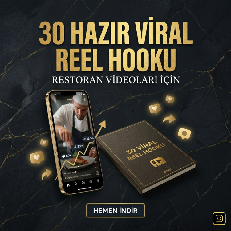 Restoranlar İçin 30 Viral Reel Girişi