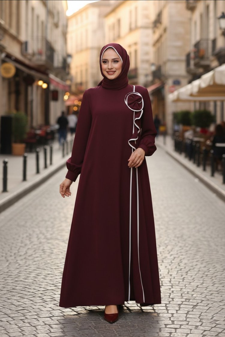figür şal elbise takimimiz 