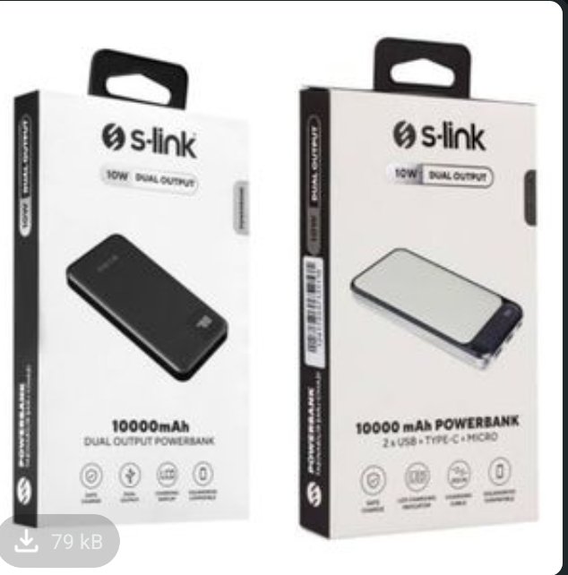 10.000 lik s-link marka powerbank 