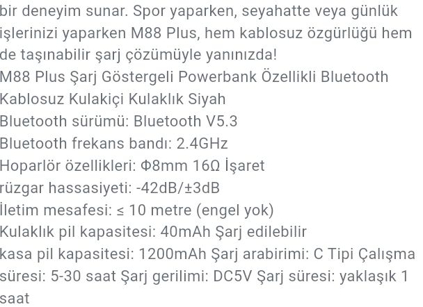 POWERBANKLI BLUETOOTH KULAKLIK