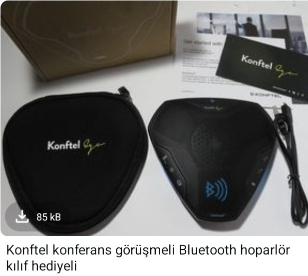 konftel konferans hoparlör 