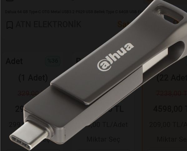 64 GB hafıza kartı