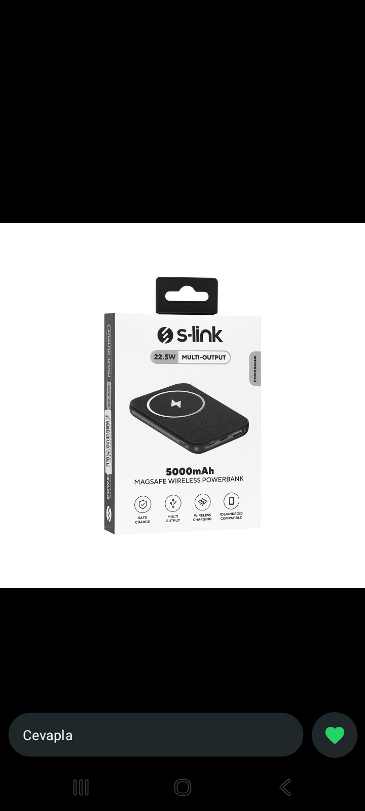 s-link magsafe 5000lik powerbank