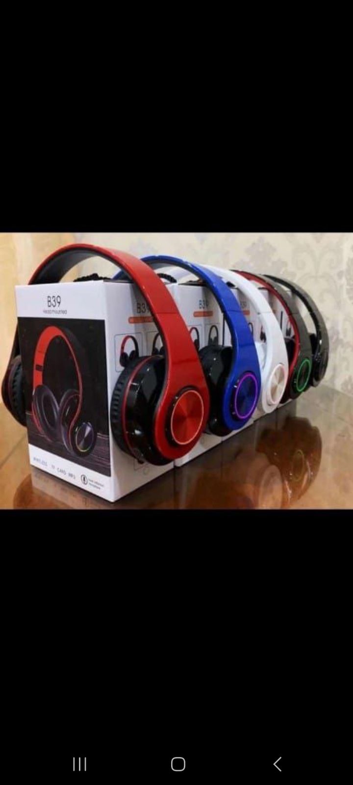 bluetuth kulaklık RGB B39