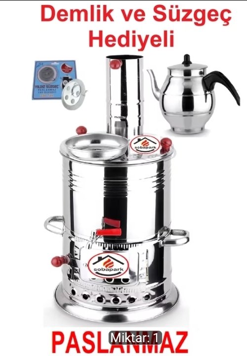 semaver +çaydanlık seti 