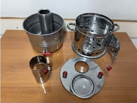 semaver +çaydanlık seti 