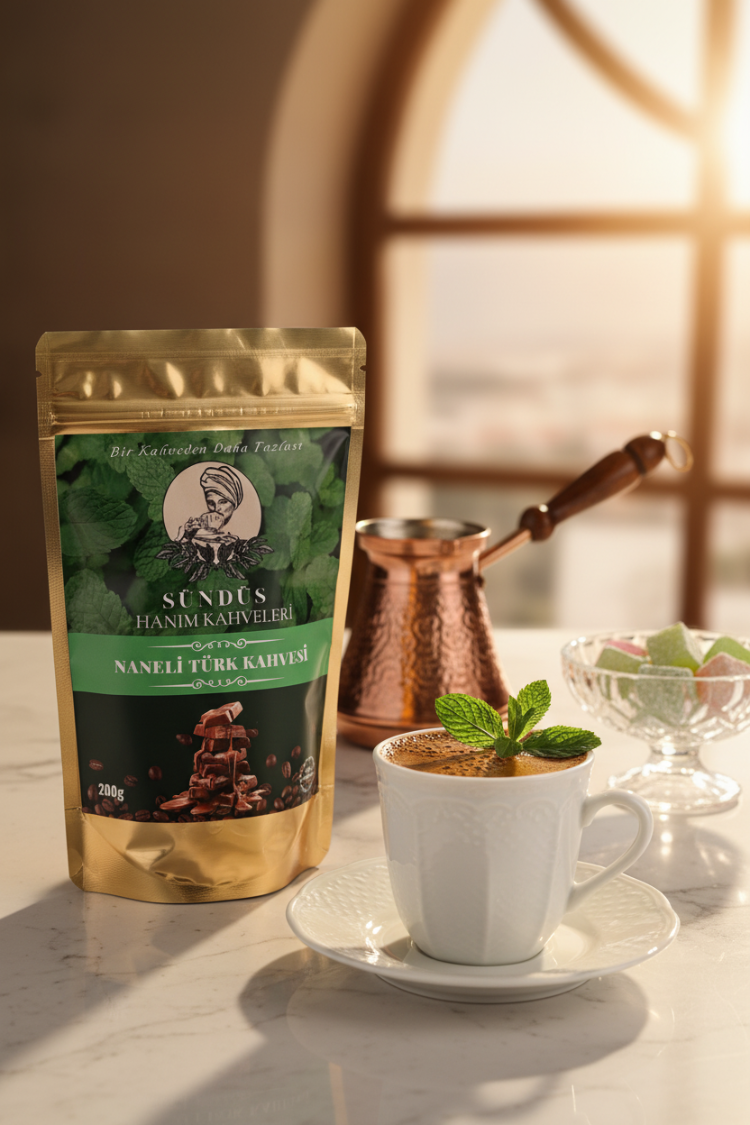 Naneli türk kahvesi 200g