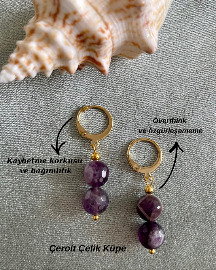 Çeroit Çelik Küpe