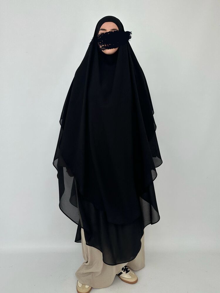 Rana model sufle siyah iki katlı