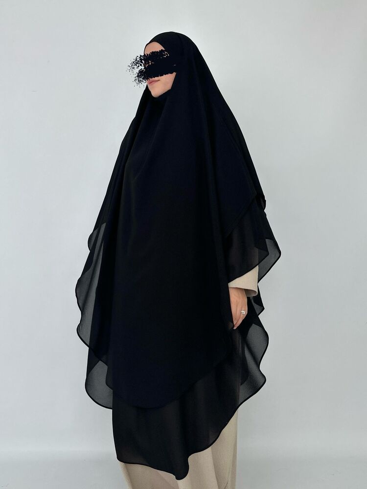 Rana model sufle siyah iki katlı