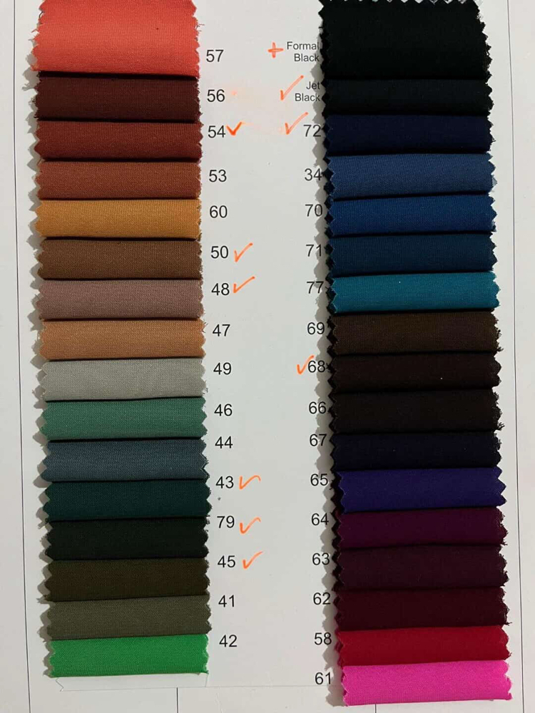 Düz abaya ve üst jile takım