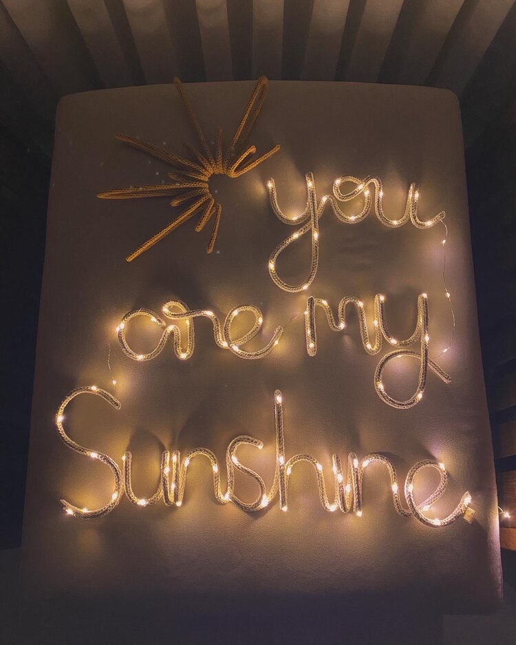 Ledli You Are My Sunshine ☀️ (güneş sembollü)