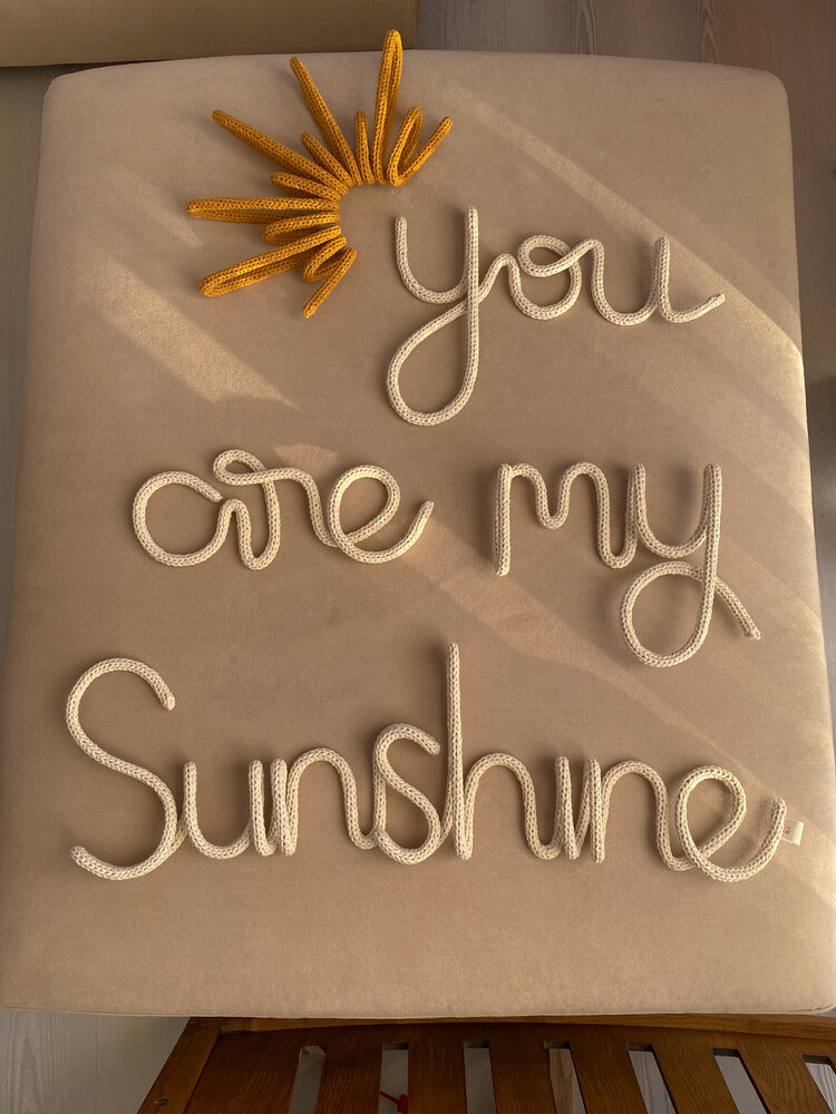 You Are My Sunshine ☀️ (güneş sembollü)