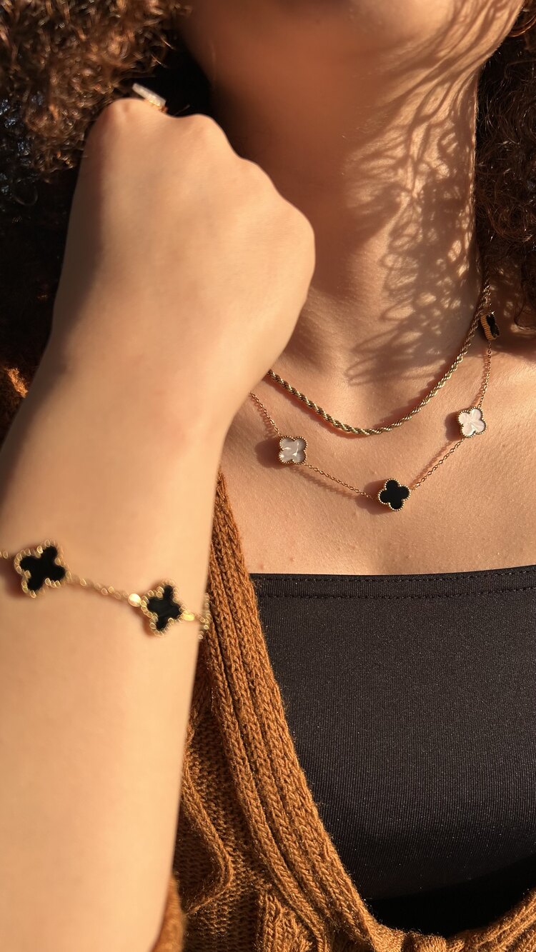 Vintage Alhambra set ( Yonca kolye )