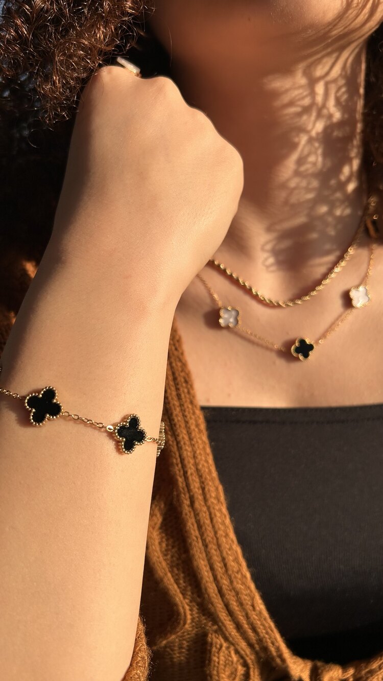 Vintage Alhambra set ( Yonca kolye )