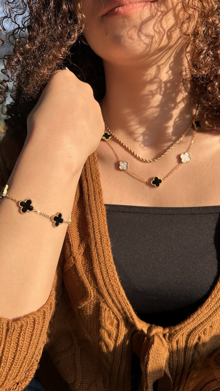 Vintage Alhambra set ( Yonca kolye )