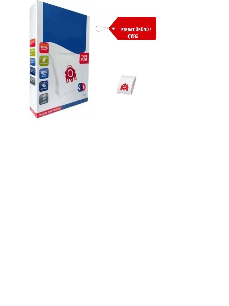 Miele Gn Tipi Toz Torbası Hyclean 3D Orijinal Toz Torbası