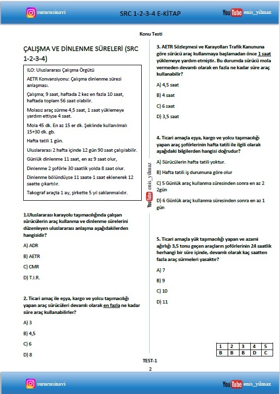 SRC 1-2-3-4 SORU BANKASI