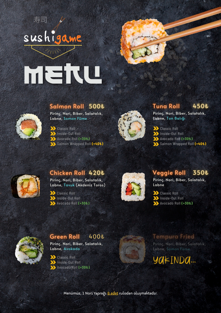 Veggie Roll (8 Adet)
