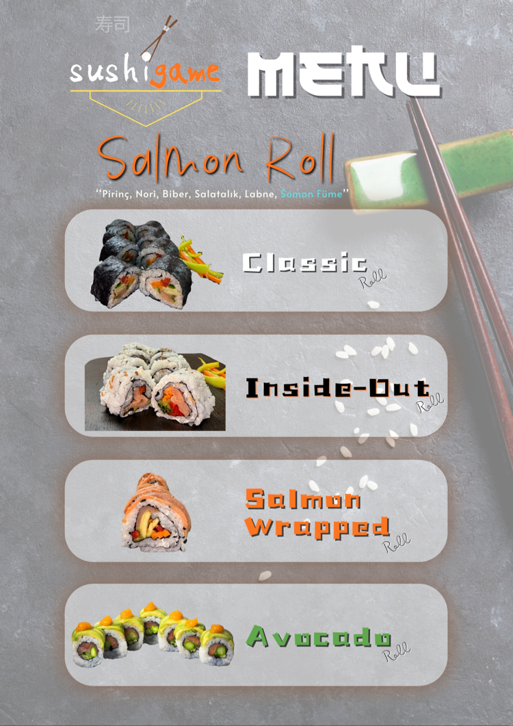 Salmon Roll (8 adet)