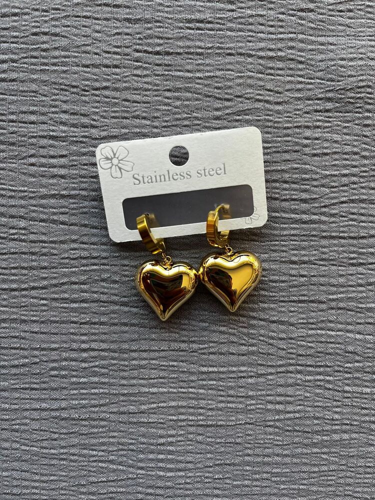 Gold Çelik Küpe