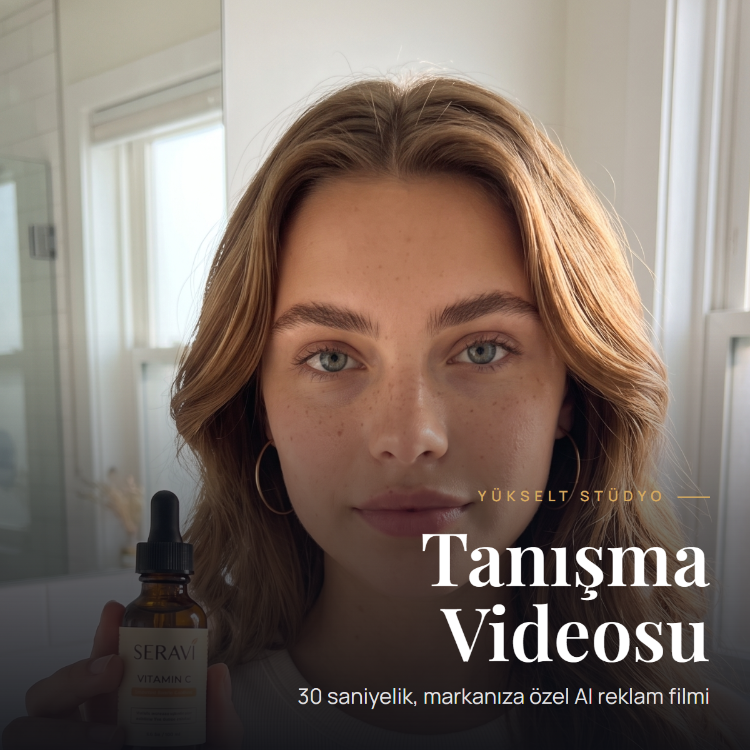 Markanıza Özel AI Tanıtım Videosu (30 sn) — Yönetmeliğe Uyumlu