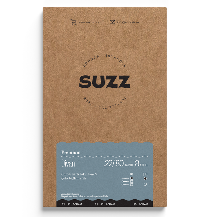 Suzz 0.22 Divan Bağlama Teli