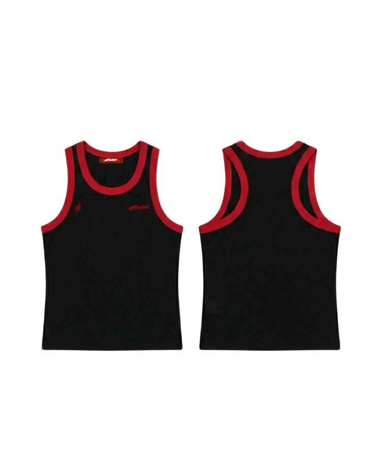  Svamp Ember Core Tank (Black Red)