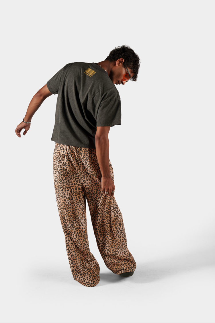 Svamp Leopard Utility Sweatpants