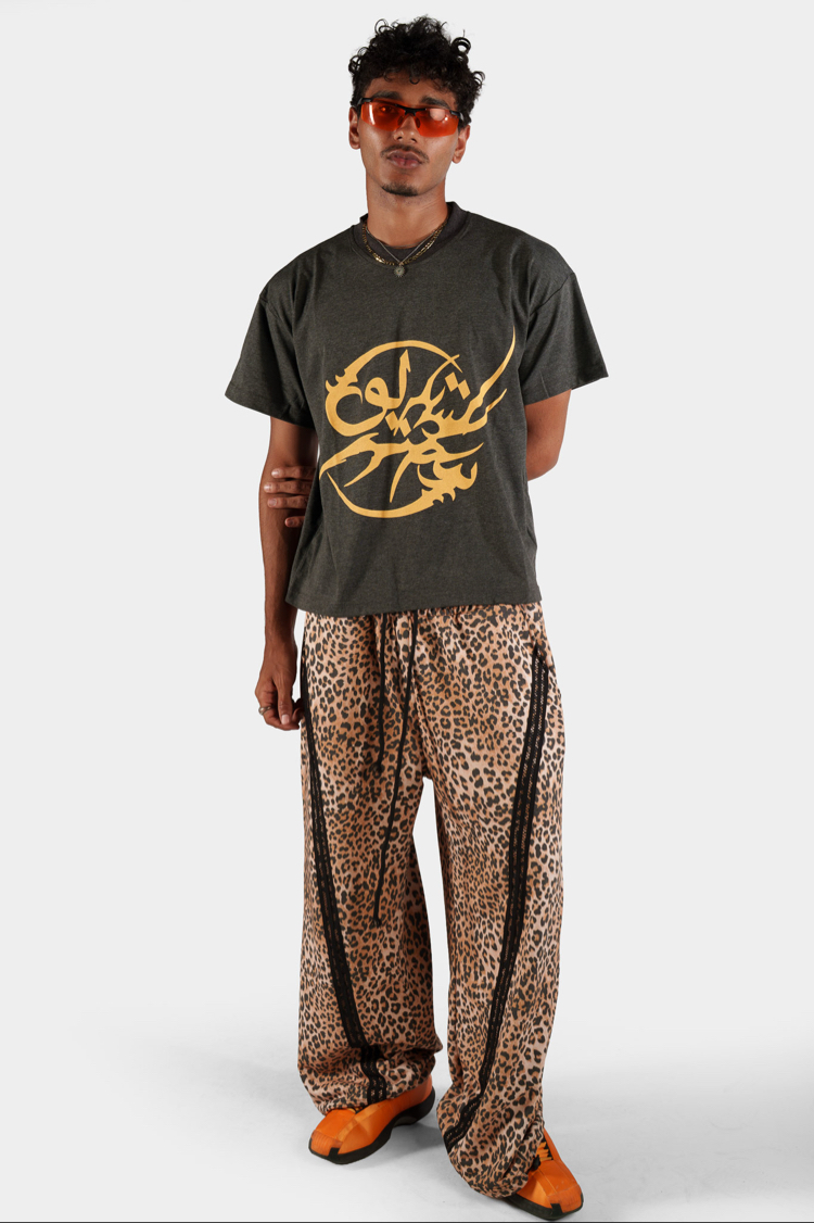 Svamp Leopard Utility Sweatpants