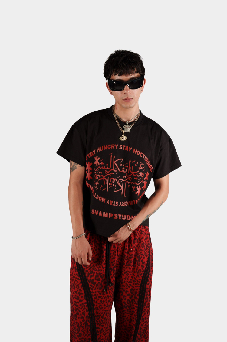 Ember Arabic Retro T-shirt