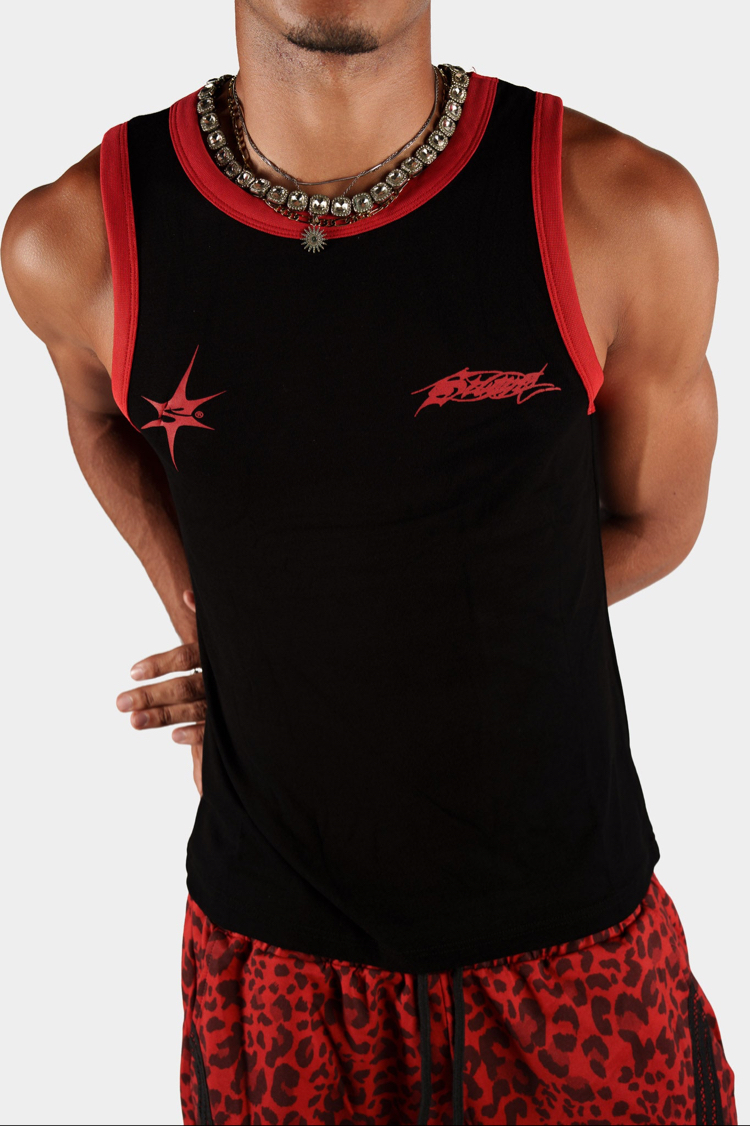 Svamp Ember Core Tank (Black Red)