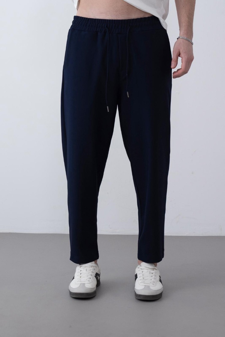 Lacivert Basic Jogger